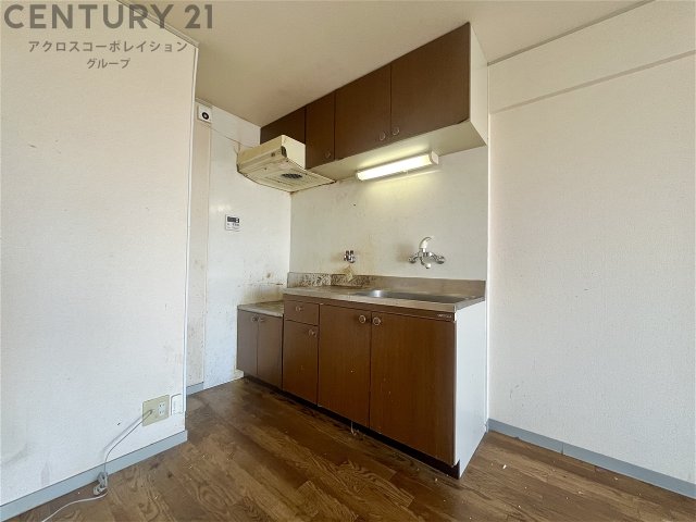 キッチン　ガスコンロ設置可能なキッチンです！