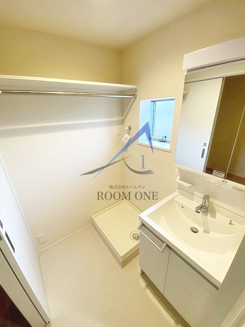 洗面設備　洗面台です。