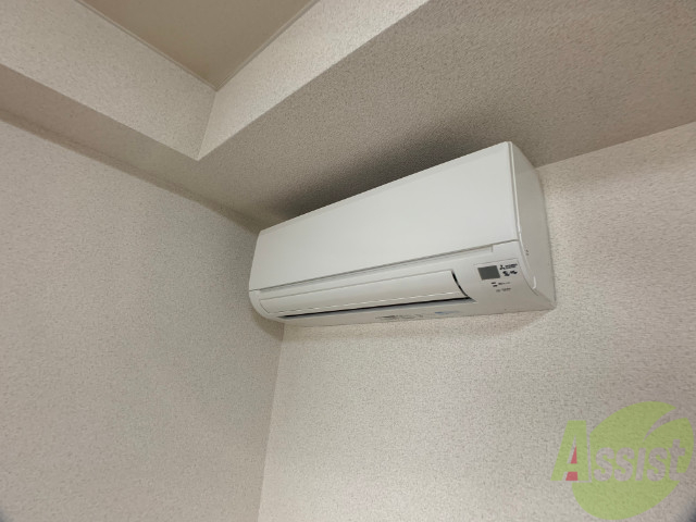 その他設備　エアコンが設置してありますので、寒暖対策もばっちり。