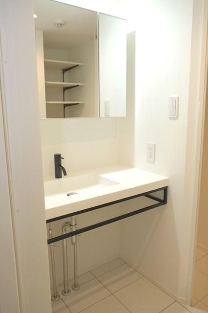 洗面設備　同タイプ部屋　参考写真です