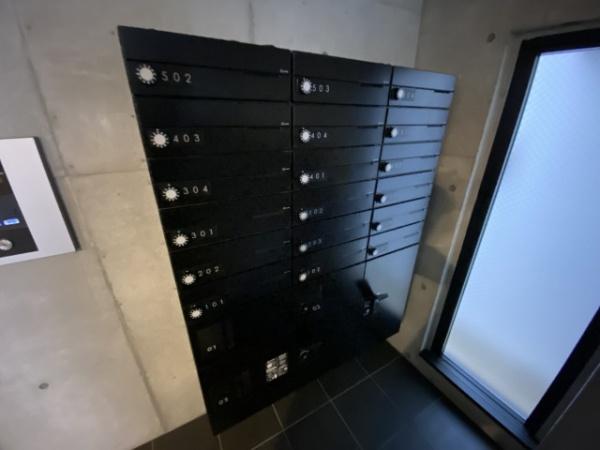 ロビー　宅配ボックス！