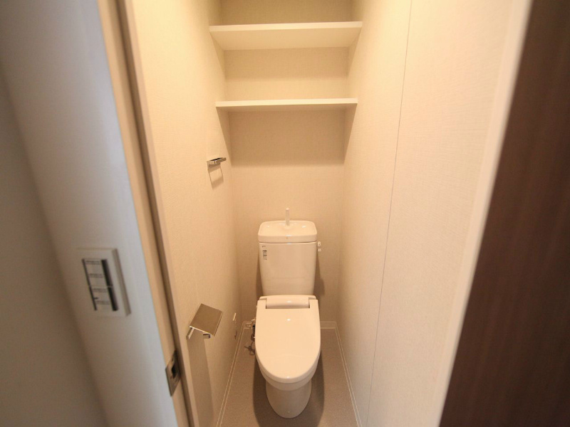 トイレ　暖房便座付トイレ　温水洗浄暖房便座取り付け可