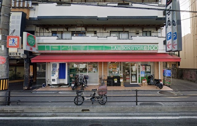 コンビニ　ローソンストア100　豊中服部南店（コンビニ）まで231m
