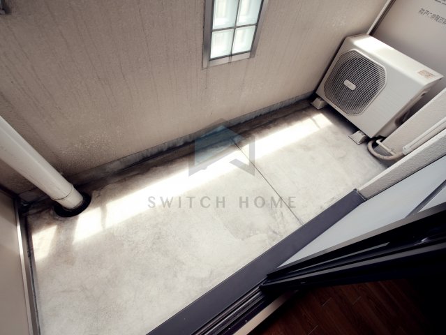 バルコニー　落ち着いた時間を過ごせるバルコニーです