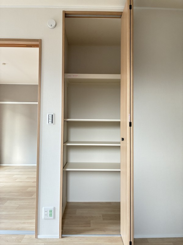 収納　ちょっとした収納スペースも充実しています