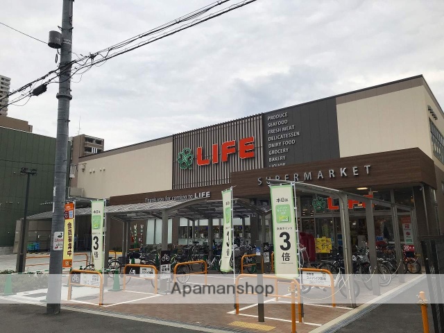 スーパー　ライフ空堀店（スーパー）まで628m