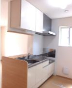 キッチン　ガスコンロ置けます