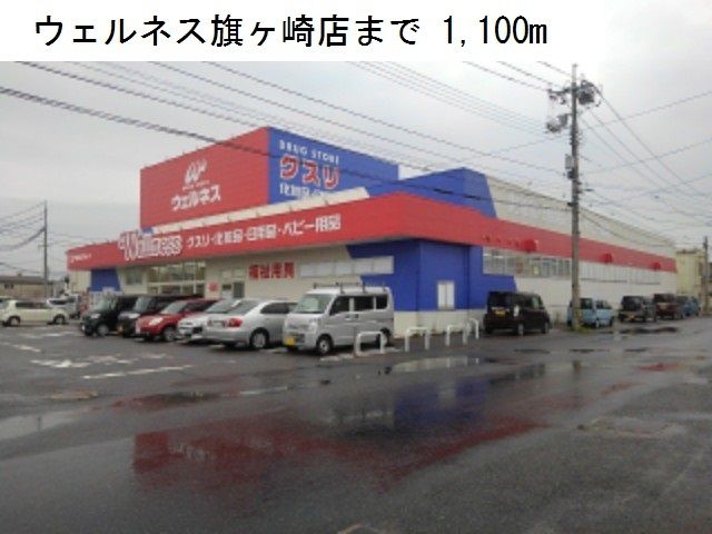 ドラックストア　ウェルネス旗ヶ崎店（ドラッグストア）まで1100m