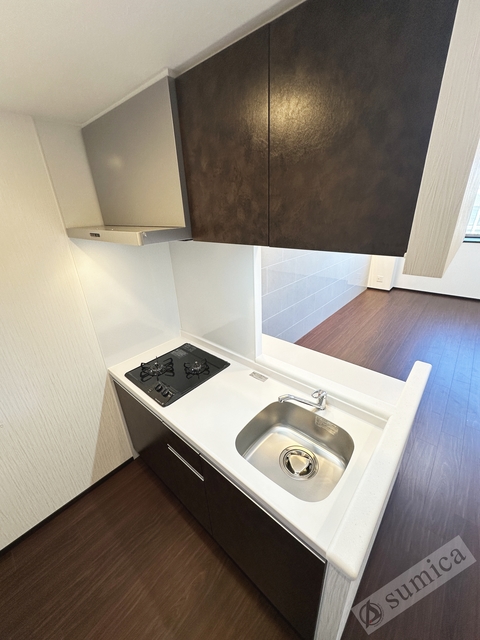 キッチン　２口システムキッチン・お料理もグレードアップ♪♪