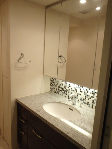 洗面設備　洗面台　※2017年11月撮影の写真