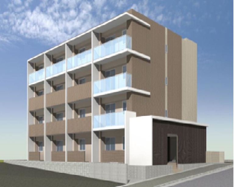 建物外観　外観パース