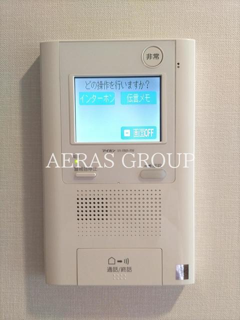 セキュリティ　モニタ付ドアインターホン