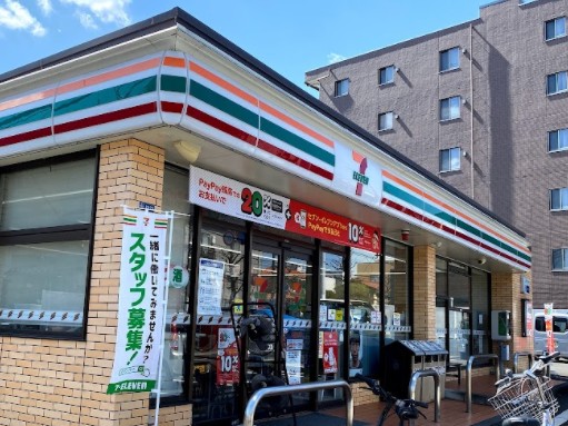 コンビニ　セブンイレブン 川崎宿河原店（コンビニ）まで508m
