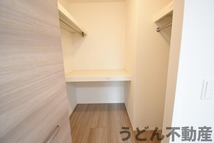 収納　うどん県のお部屋探しはうどん不動産へ うどんちゃんとLINE