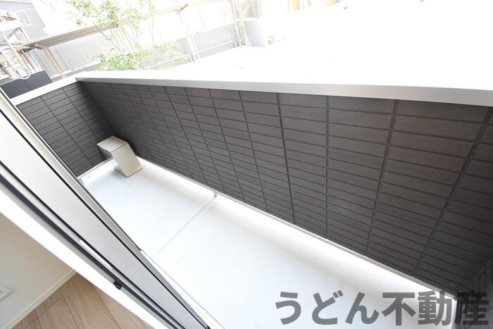 バルコニー　うどん県のお部屋探しはうどん不動産へ うどんちゃんとLINE