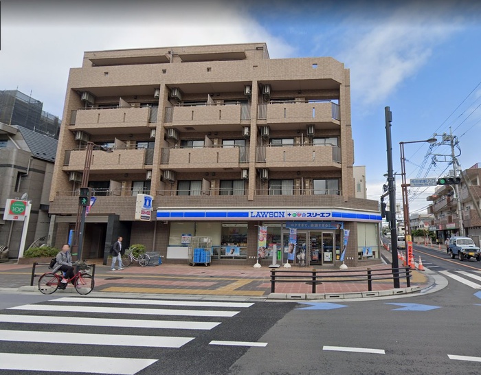 コンビニ　ローソン100飛田給店（コンビニ）まで400m
