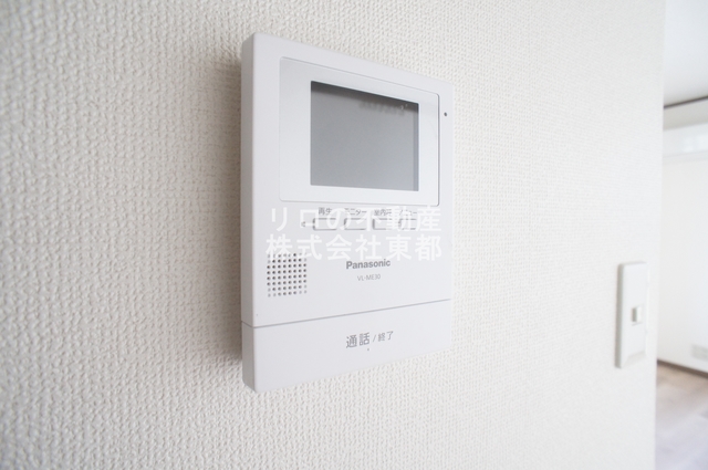 セキュリティ　ＴＶモニター付インターホンがあるので訪問者が一目でわかります