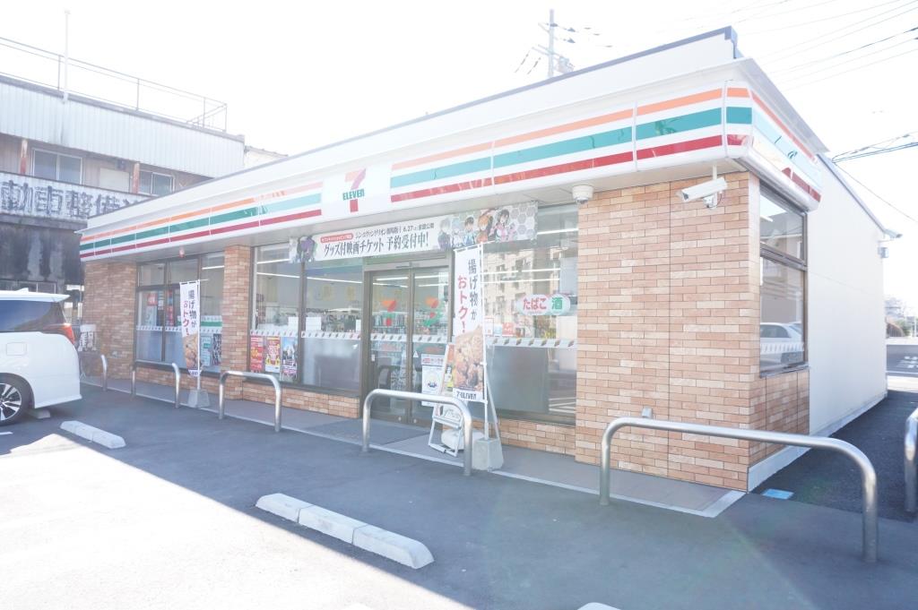 コンビニ　セブンイレブン 与野鈴谷3丁目店（コンビニ）まで450m
