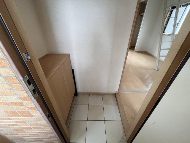 玄関　明るい玄関です
