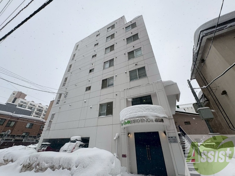 建物外観　札幌市中央区南五条西「ＯＭレジデンス石山通」