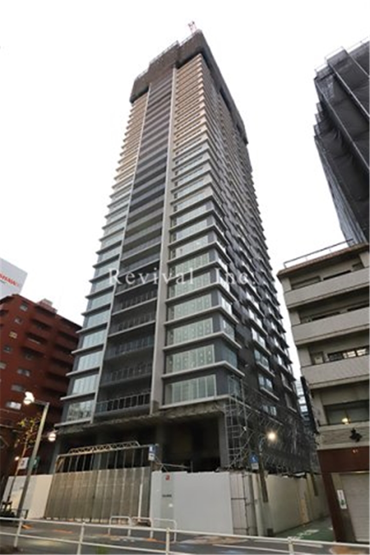 建物外観　新宿御苑の高級分譲タワー