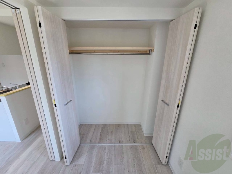 収納　収納もバッチリあるのでお部屋が片付きますよ！
