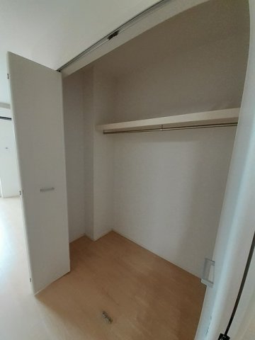 収納　たっぷりとした収納スペースです