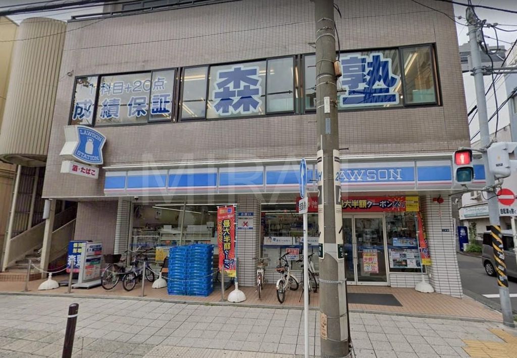 コンビニ　ローソン藤沢辻堂店（コンビニ）まで80m