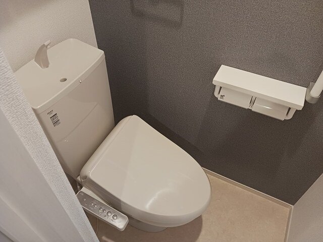 トイレ　ゆったりとした空間のトイレです