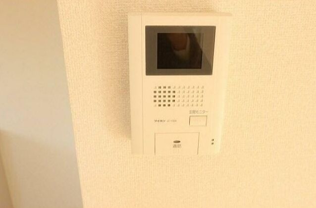 セキュリティ　モニター付きインターホンです