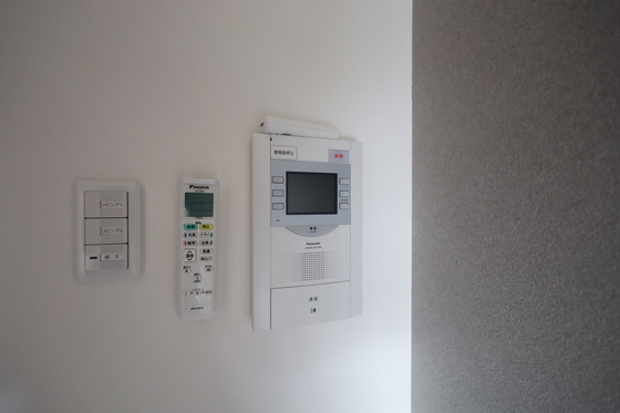 セキュリティ　※別部屋の写真です