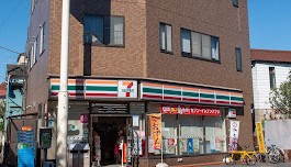 コンビニ　セブンイレブン江戸川西瑞江今井店（コンビニ）まで400m