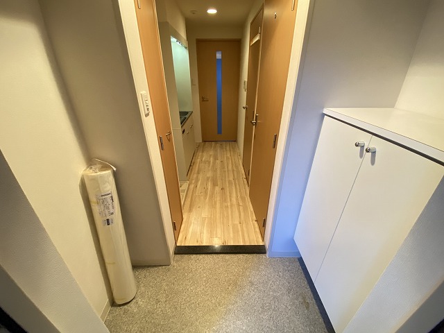 玄関　明るい玄関です