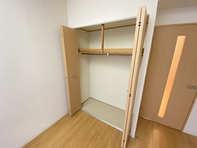 収納　十分な収納スペースがあります
