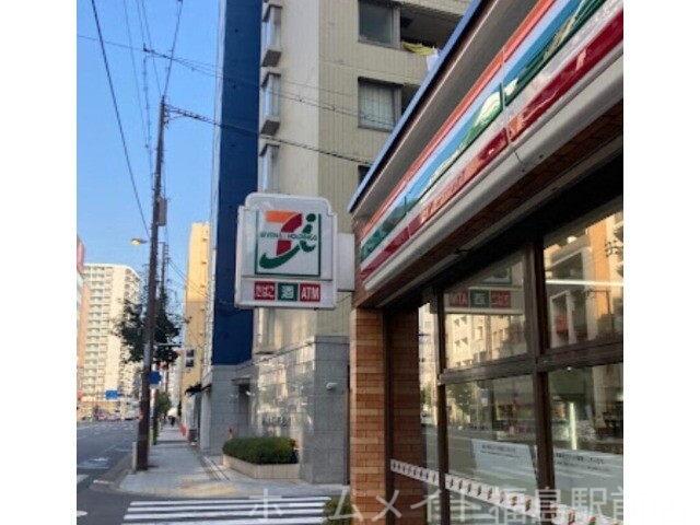 コンビニ　セブンイレブン大阪西本町2丁目店（コンビニ）まで92m