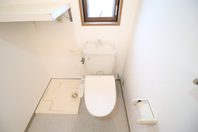 トイレ　快適に使用できる、清潔感にこだわったトイレです。