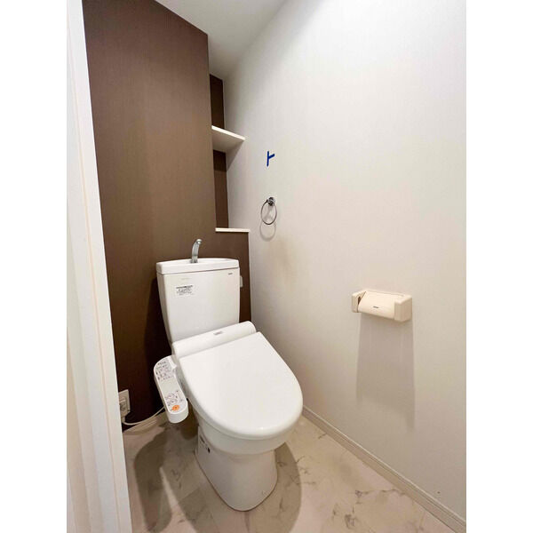トイレ　清潔感のあるトイレです。