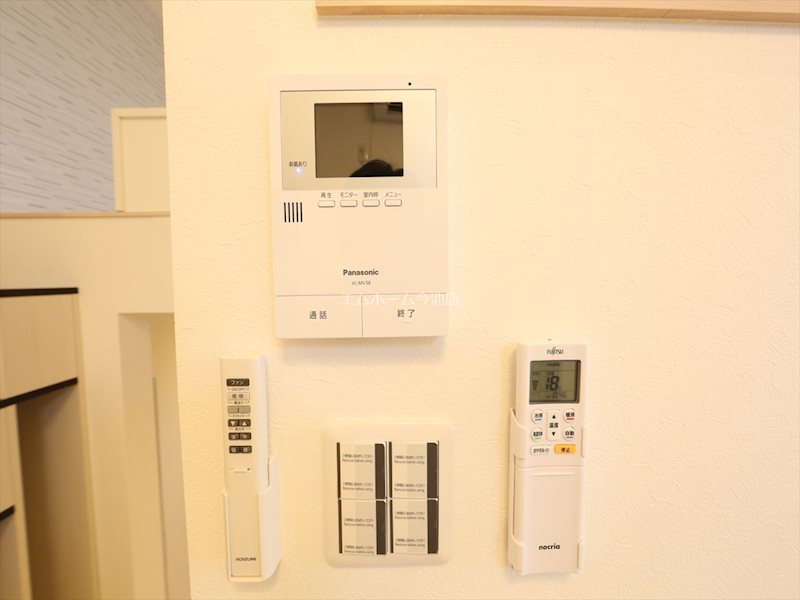セキュリティ　ＴＶモニター付インターホン完備