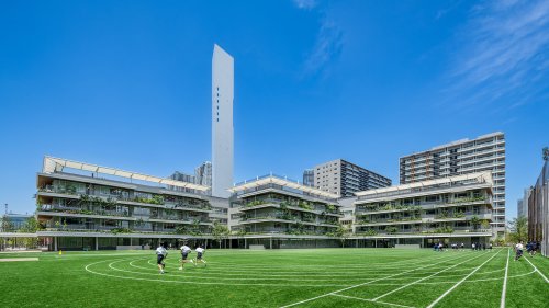 小学校　中央区立晴海西小学校（小学校）まで938m