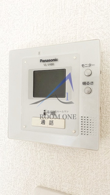 セキュリティ　モニター付きインターホンです。
