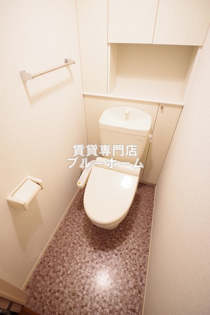 トイレ　温水洗浄便座です！