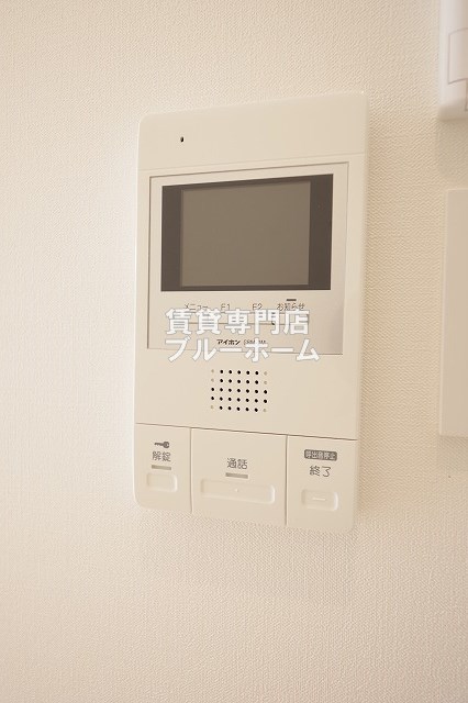 セキュリティ　モニター付きインターホン！