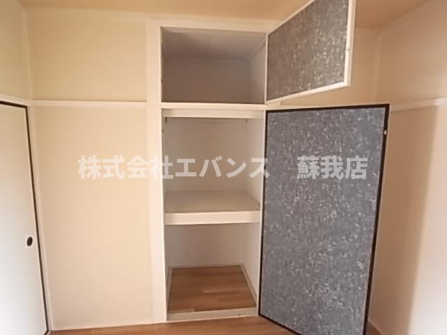 収納　十分な収納スペースがあります