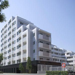 建物外観　分譲賃貸マンション　インターネット無料