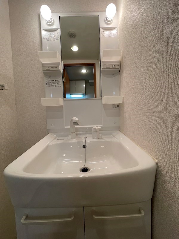 洗面設備　※同タイプの他のお部屋です