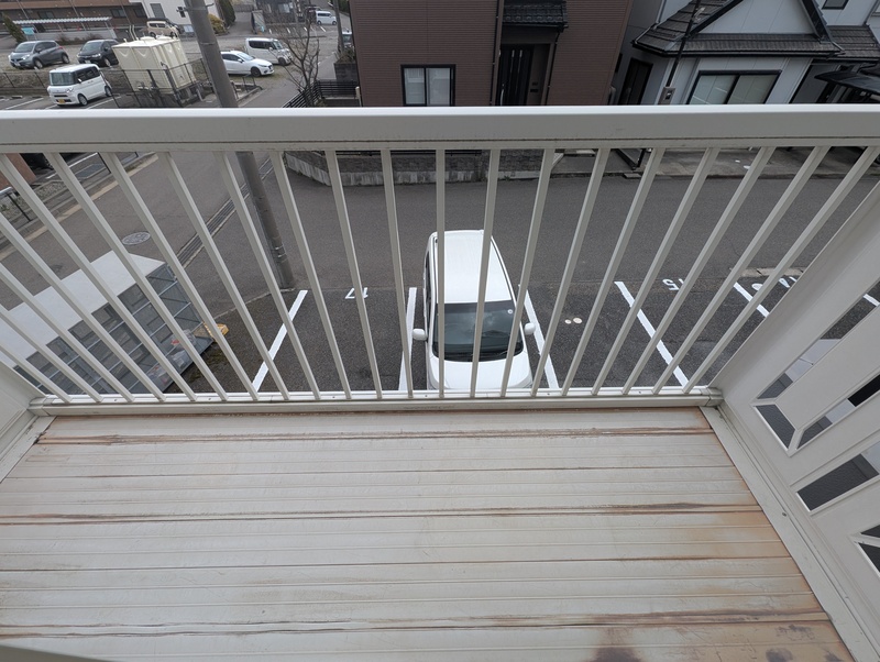 バルコニー　イメージ　※別部屋のお写真です。