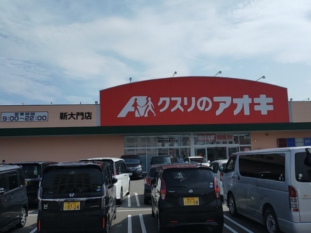 ドラックストア　クスリのアオキ新大門店（ドラッグストア）まで630m