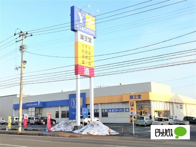 ドラックストア　薬王堂江刺店（ドラッグストア）まで531m