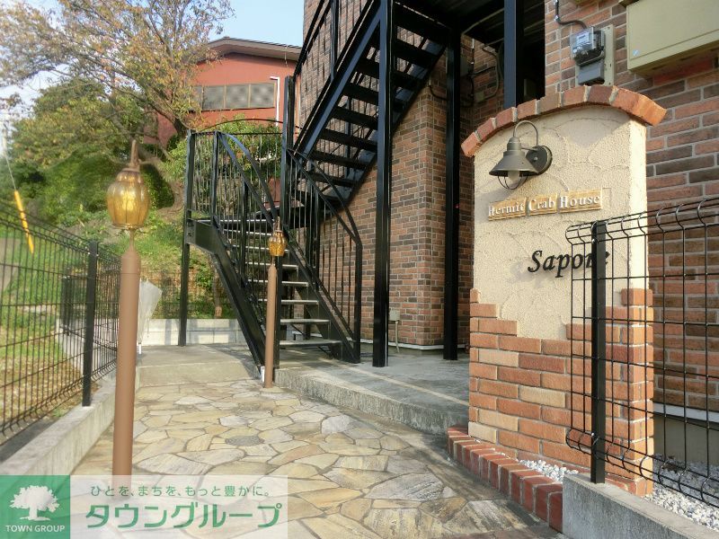 エントランス　入り口からお洒落です！