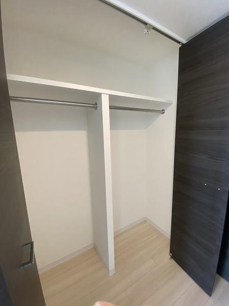 収納　クローゼット！